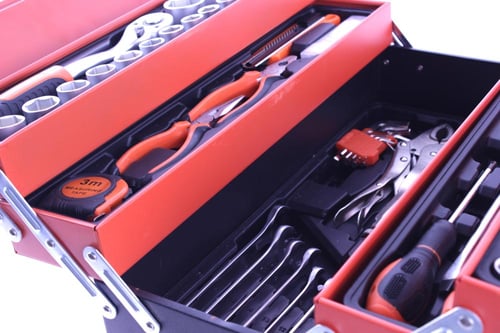 صندوق أدوات معدني 5 طبقات