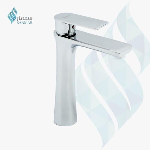 خلاط مياه مغسلة طويل من وهج - لازورد (6)