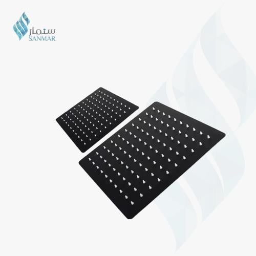 طاسة دش مطري اسود من كانا - مقاسات متعددة