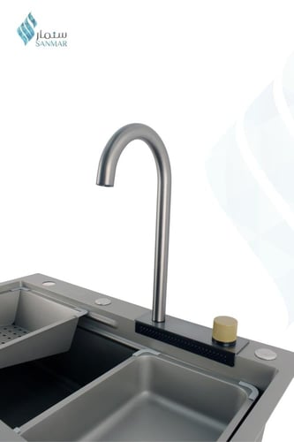 حوض مطبخ سمارت رصاصي كانا KA-62600