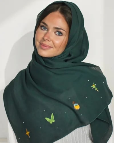Green Pixie Hijab