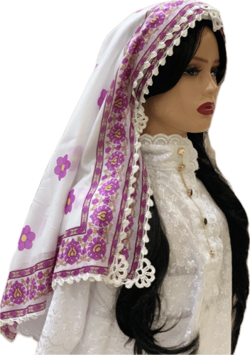 محرمة ومدورة بنقش وكورشية