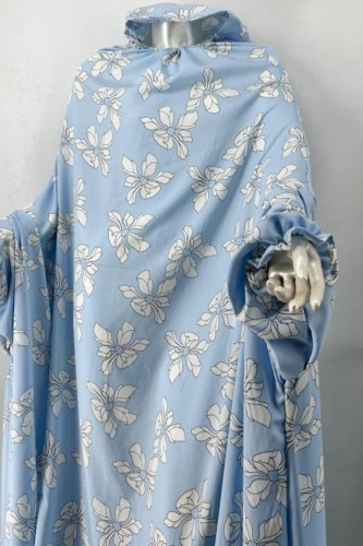 شرشف صلاة قطن بارد بخنق واسع مريح في اللبس