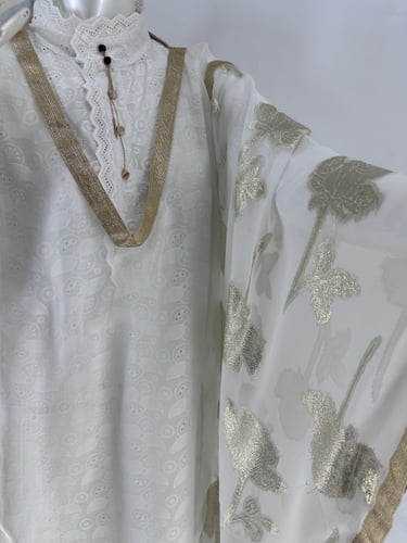 اللبس الحجازي ذهبي نسائي (5قطع)