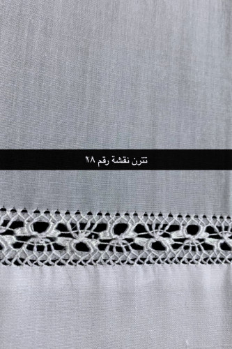 قماش تترين للبجامة الرجالية نقشة رقم 18