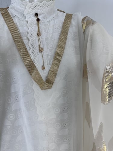 اللبس الحجازي ذهبي نسائي (5قطع)