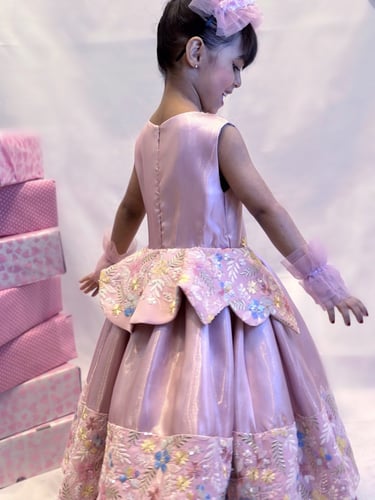 فستان فراشة روزاليا