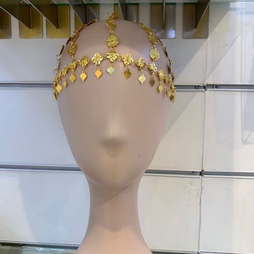 هامه بنات اطفال اكسسوار اللون ذهبي