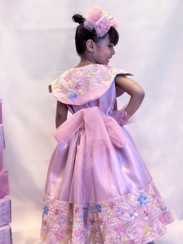 فستان فراشة روزاليا