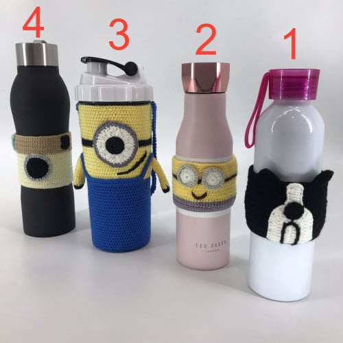 تلبيسة اكواب كروشيه موديل 1