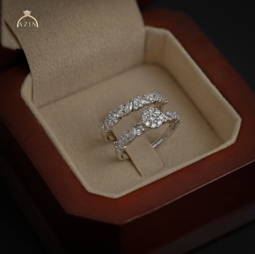 خاتم توينز | فضة عيار 925