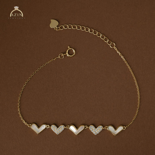 اسوارة ناعمة رسمة قلب CB-024 | فضة عيار 925
