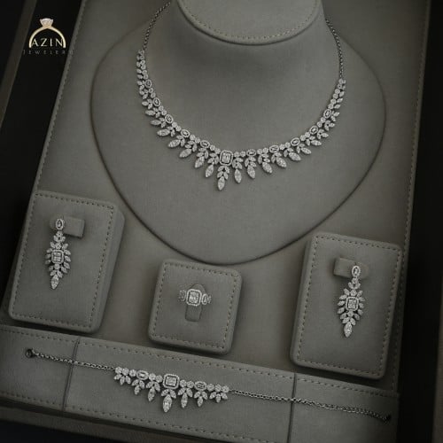 طقم مميز وناعم 4 قطع ST-160 | فضة عيار 925