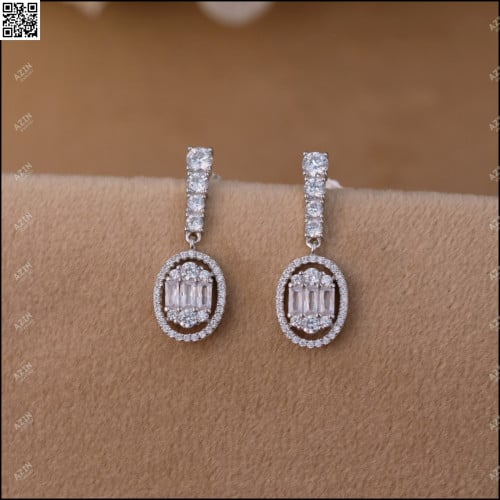 حلق انيق ER-033 | فضة عيار 925