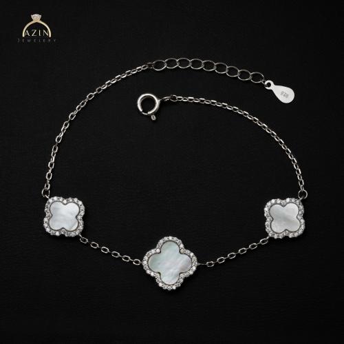 اسوارة ناعمة 3 وردات | فضة عيار 925