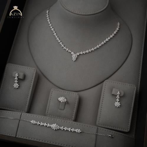 طقم انيق 4 قطع ST-181 | فضة عيار 925