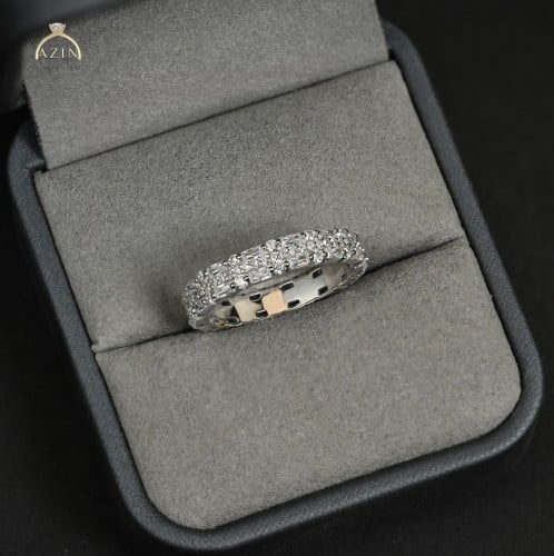 دبلة نسائية باجيت راقية | فضة عيار 925