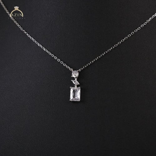 عقد ناعم ومميز ماركيز | فضة عيار 925