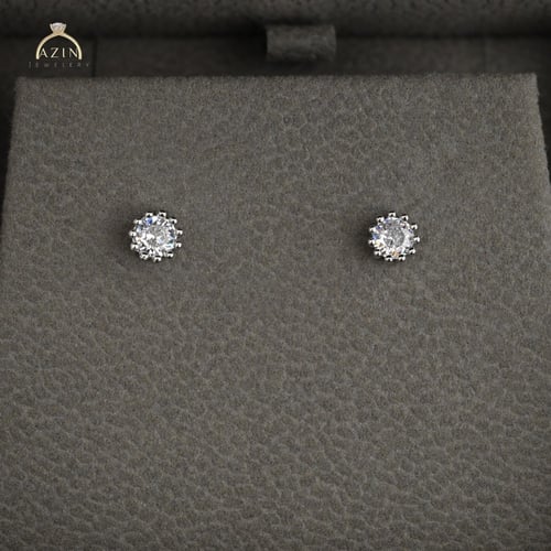 حلق دائري حجم صغير | فضة عيار 925