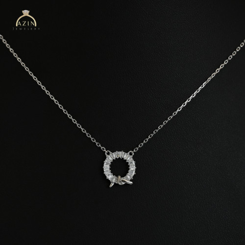 عقد باجيت ناعم حجم صغير | فضة عيار 925