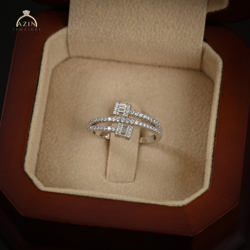 خاتم باجيت ناعم AR061 | فضة عيار 925