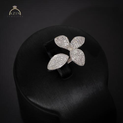 خاتم باسكال ناعم فري سايز AR-208 | فضة عيار 925