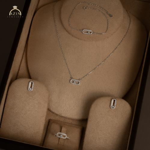طقم ناعم 4 قطع | فضة عيار 925