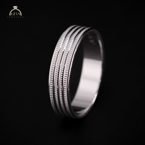 دبلة رجالية MB-003 | فضة عيار 925