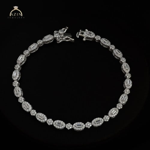 اسوارة فلاورات راقية | فضة عيار 925