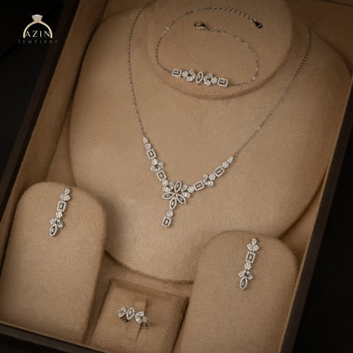 طقم ناعم 4 قطع | فضة عيار 925