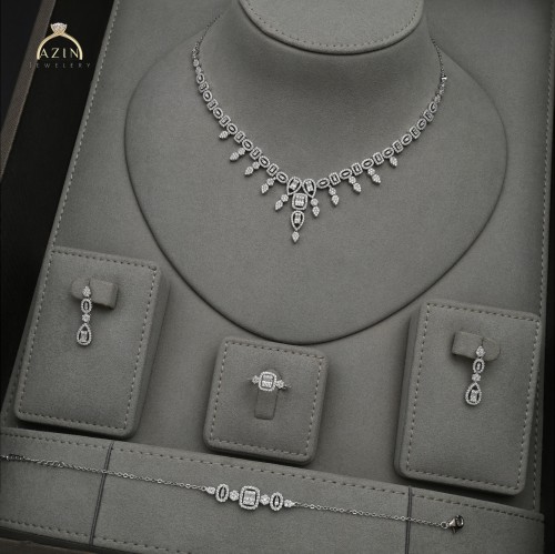 طقم باجيت ناعم 4 قطع ST-168 | فضة عيار 925