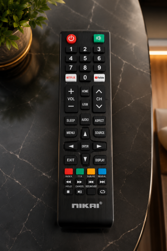 ريموت شاشات NIKAI Smart TV