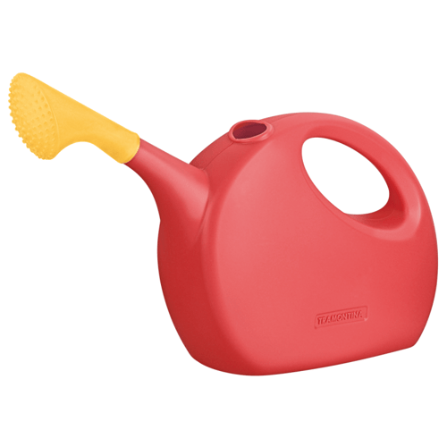 علبة سقاية بلاستيك وردي للحديقة 2 لتر