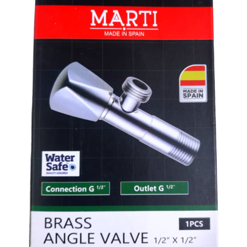 محبس زاوية إسباني مارتي لون كروم ضمان 3 سنوات مقاس...