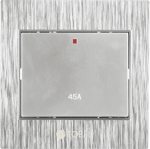 مفتاح مكيف مربع ألوان متعددة توفل 45 امبير 7x7cm