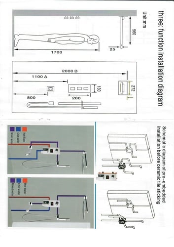 طقم دش كامل الماني (3 خط ) لون اسود ضمان 10 سنوات...