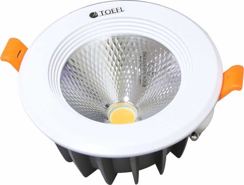 كشاف سيوبي دفن 3 اضاءات متعددة 7 سم 7 واط توفل