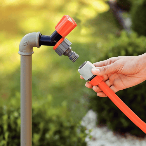 حنفية حديقة بلاستيكية مع محول صناعة برازيلي - ترام...