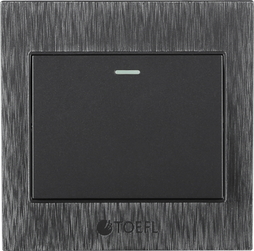 مفتاح كهرباء مفرد دركسون 4 مسمار ألوان متعددة توفل