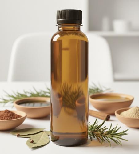 زيت بأعشاب هنديه وعربيه.