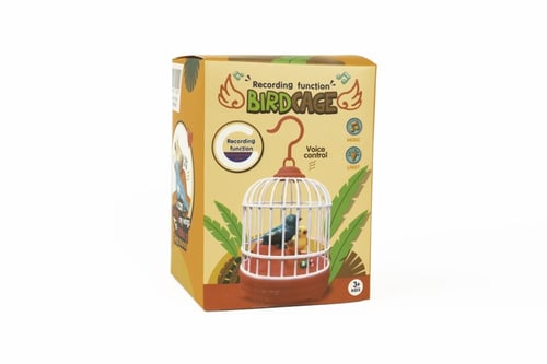 لعبة قفص الطيور , تغني وتردد الأصوات