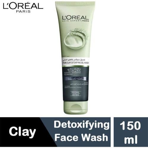 لوريال غسول جل التقشير وإزالة السموم 75 جم
