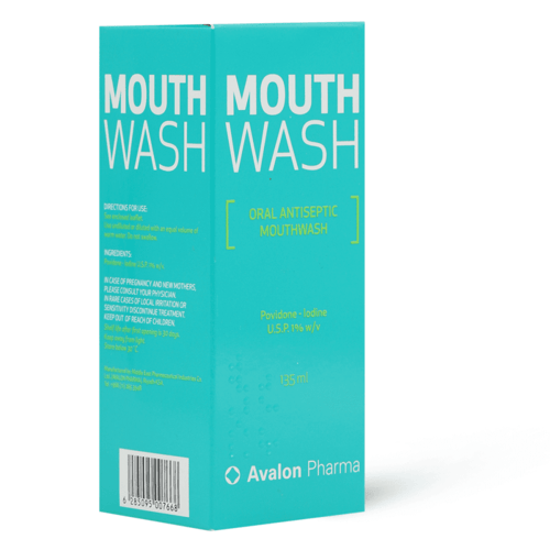 افالون غسول للفم بوفيدون ايودين