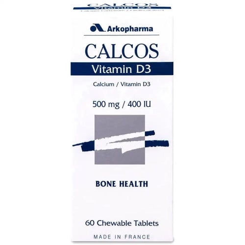 كالكوس كالسيوم وفيتامين-د3 لصحة العظام - 60 قرص