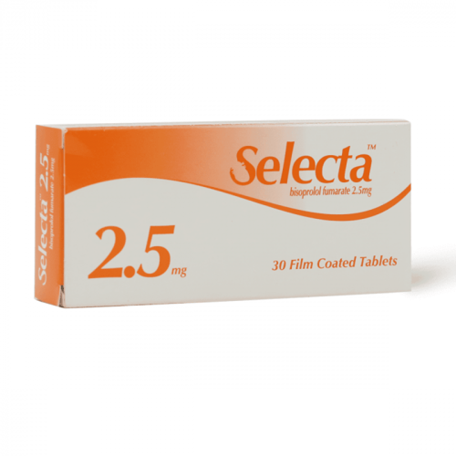 أقراص سيليكتا 2.5 مجم مغلفة بغشاء رقيق - 30 قرصًا