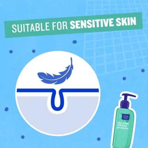 كلين آند كلير جل منظف عميق المفعول منعش 150 ملي