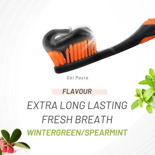 معجون أسنان وايت جلو مزيل البقع العميقة بالفحم 150...