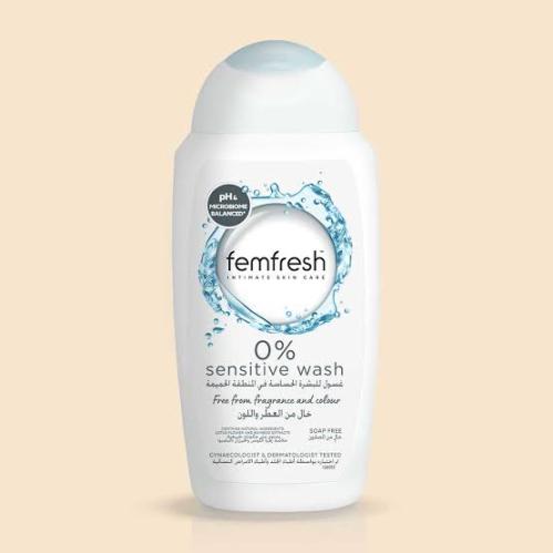 غسول فيم فريش للمناطق الحساسة 0% ٢٥٠ مل