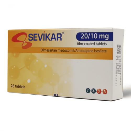 سيفيكار 10/20 مجم، لحالات ضغط الدم المرتفع - 28 قر...
