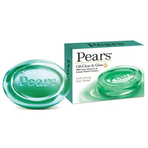 صابون الاستحمام بيرز كلير آند جلو - بالجلسرين والز...